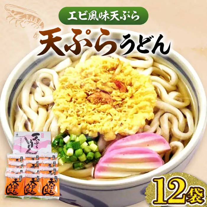 エビ風味天ぷらうどん 12食 VAI010