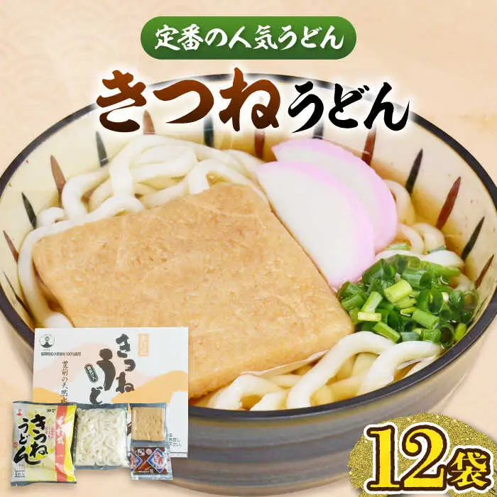 きつねうどん 12食 VAI011 きつね うどん