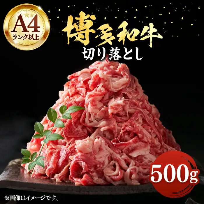 博多和牛 牛肉切り落とし 500g 牛肉切り落とし VBB003