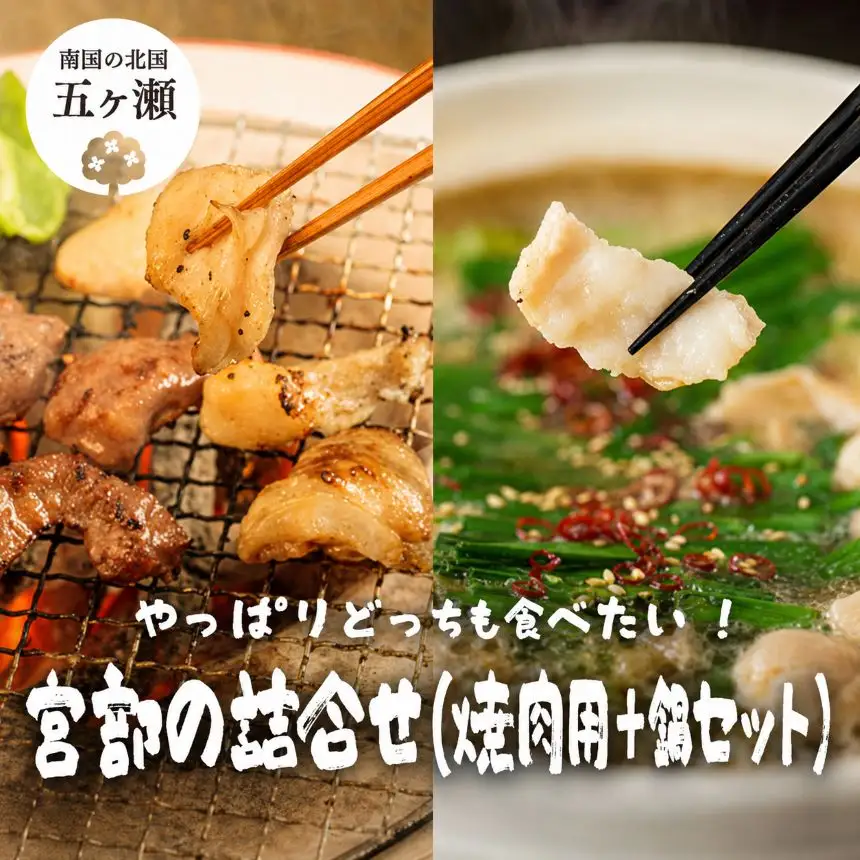 宮部の詰合せ（焼肉用＋鍋セット）