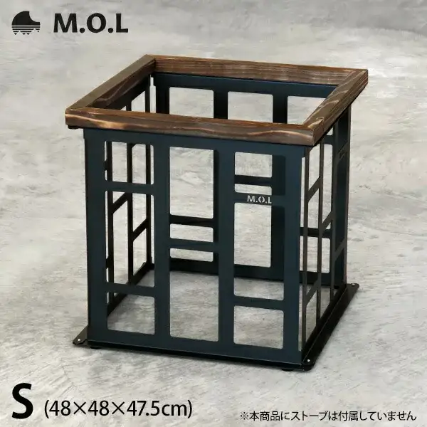 M.O.L ストーブガード S MOL-X401 ブラック （対応機種：トヨトミ RB/ML/RR/RL） [VBZ015] キャンプ キャンプ用品 ギア アウトドア