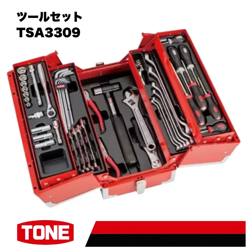ツールセット TSA3309　工具　TONE　トネ 15001-30025212