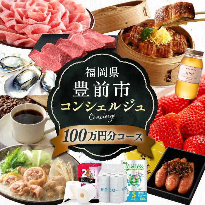 【あなただけの特別プラン】豊前市 コンシェルジュ 寄附額 100万円 コース おすすめ おまかせ 定期便 [VZZ002]