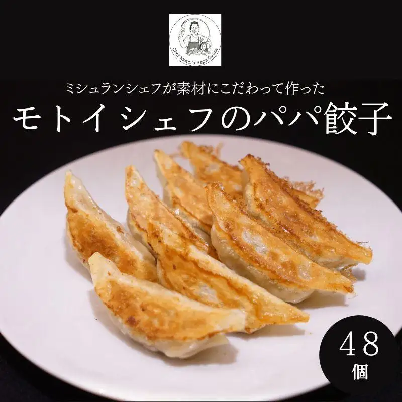【Restaurant MOTOI】モトイシェフのパパ餃子　2セット（１箱）［ 京都 餃子 人気 おすすめ ミシュラン グルメ フレンチシェフが大好きな娘のために開発 安心 安全 おいしい お取り寄せ モトイ MOTOI ］ 