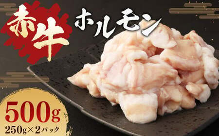 赤牛 ホルモン 合計500g (250g×2パック)