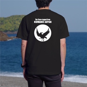 導きのカラスＴシャツ　ブラック（Lサイズ）【mrm0147-3】