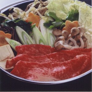 鳥取黒毛和牛ももすき焼き用(500g)