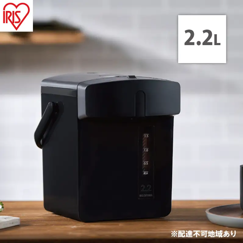電気ポット ジャーポット 2.2L メカ式 IMHD-222-B