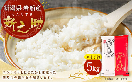 【新米受付・令和8年産米】新潟県村上市岩船産新之助5kg　1013002N