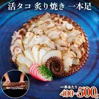 活タコ 炙り焼き 一本足 冷凍 たこ刺し たこ刺身 タコ 国産 たこ 直火焼き おかず おつまみ タコ足 炙りタコ 蛸 国産たこ 海鮮 魚介 タコ刺し 刺身 酒の肴 珍味 お取り寄せ グルメ 家庭用 BBQ バーベキュー パーティー お祝い 特産品 地域の味 宮城県 石巻市 送料無料