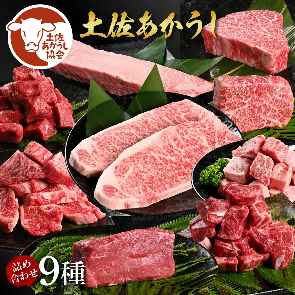 土佐あかうし詰め合わせ9種（合計6.6kg）