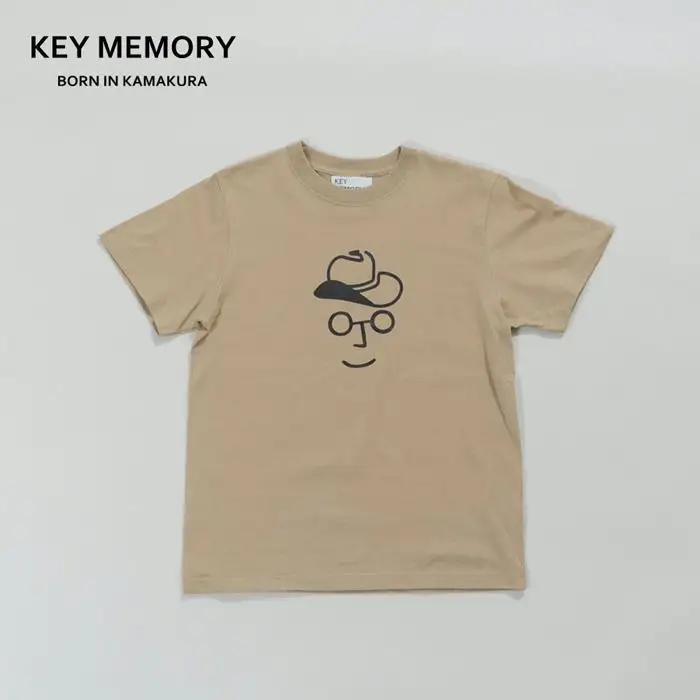 《0》【KEYMEMORY 鎌倉】カウボーイハットTシャツ BEIGE