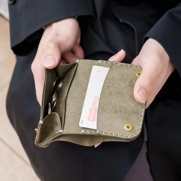 豊岡財布 Haaki Leather ミニ財布 HLW302 グリージオ（HLW302）