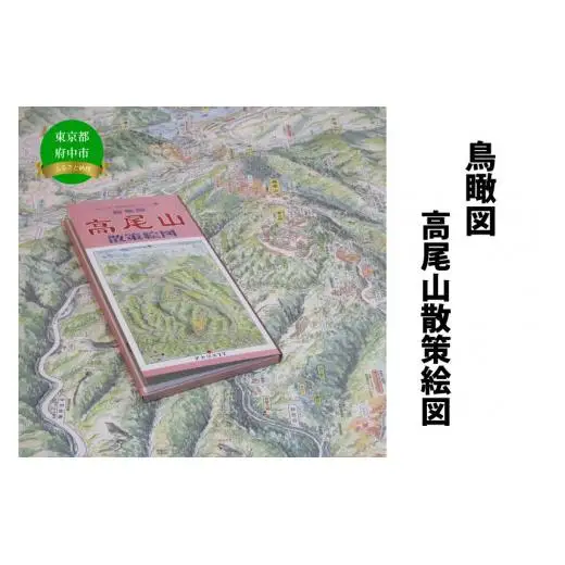 高尾山散策絵図