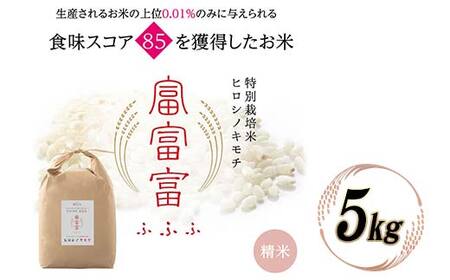 富山県ブランド米 富富富 精米 5kg ふふふ ブランド米 国産 米 お米 日本米 ギフト 贈り物 備蓄 防災 食品 陽咲玲 はるざれ F6T-1008