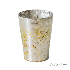 チタン二重タンブラー 鈦虹 和み (シルバー) 250ml