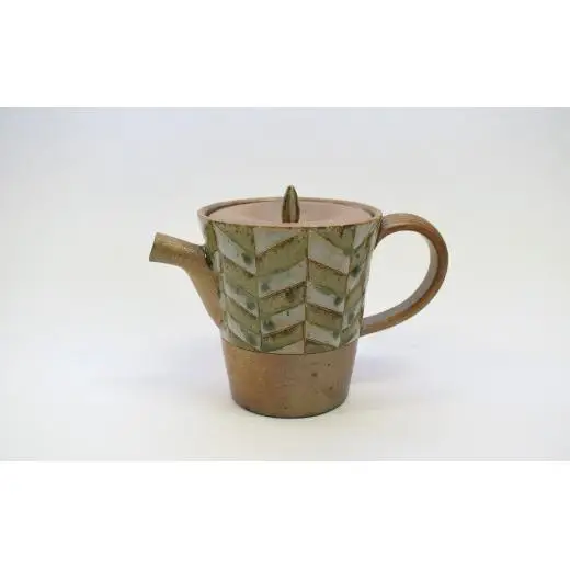 釉彩ポット 急須 茶漉し付き 和食器 陶芸品《受注制作》急須 茶漉し付き ティーポット 茶器 食器 お茶 緑茶 紅茶 おすすめ おしゃれ モダン 陶芸 手作り 陶器 陶芸作家 作品 インテリア オブジェ