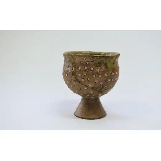 釉彩酒器 ワイングラス 陶芸品《受注制作》カップ コップ ぐい呑み お猪口 おすすめ 和食器 おしゃれ 手作り 陶器 陶芸 陶芸作家