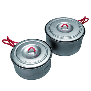 【EVERNEW】Ti U.L. Pot 900 + 1300 ECA536 