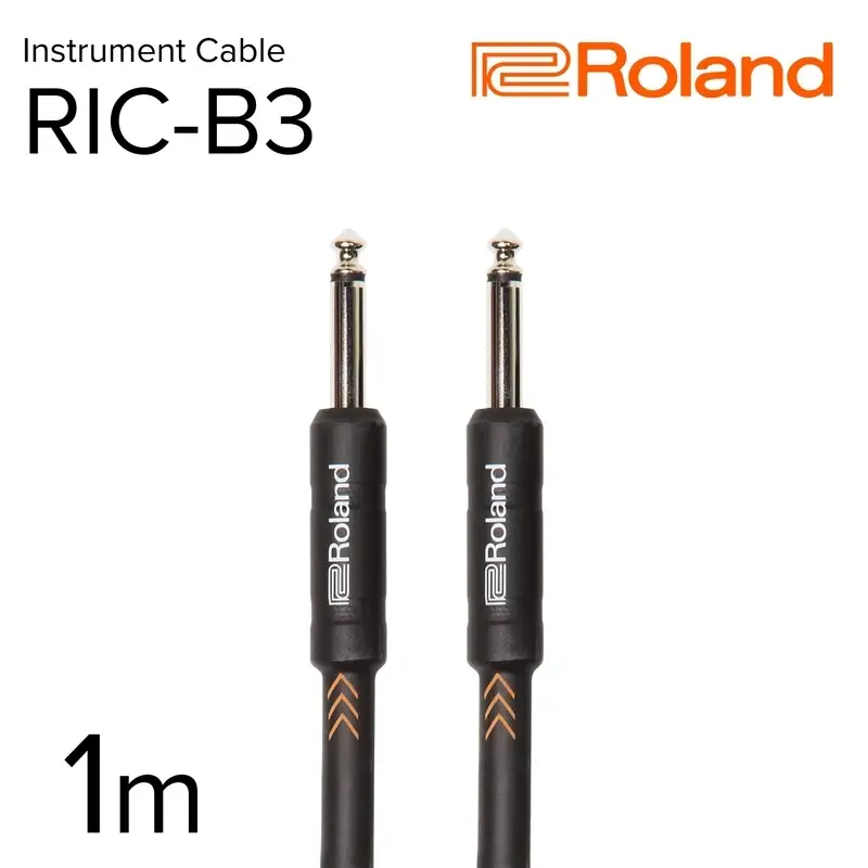 【Roland純正】楽器ケーブル 1m/RIC-B3【配送不可：離島】 