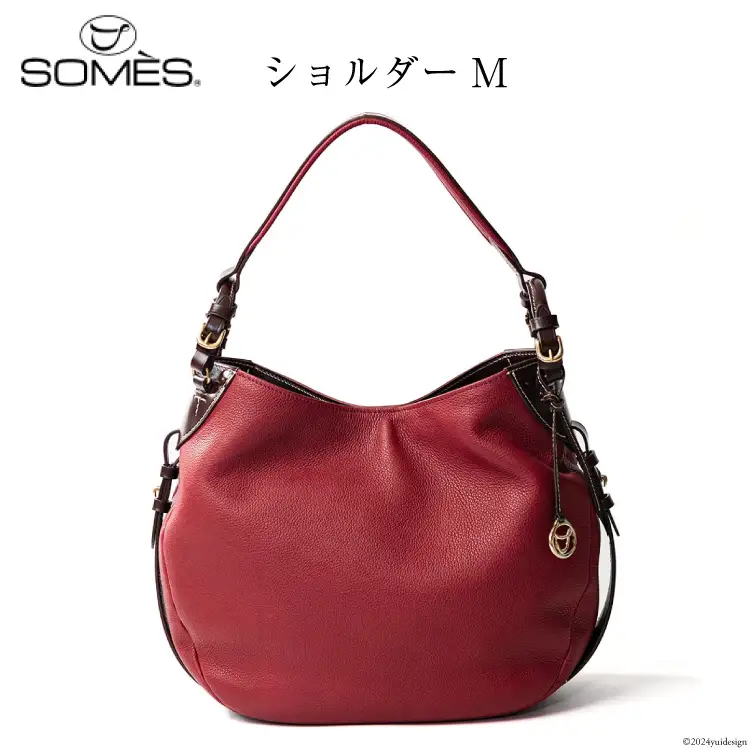 SOMES バッグ レディース イルザ IL-45 ショルダーM（ワイン）