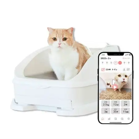トレッタ TolettaIoT技術を搭載した日本製のスマートねこトイレ【月額不要】_ ペット用品  _【1517794】