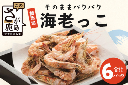 有明海産　無添加　えびっ子　６パック入り　B-758