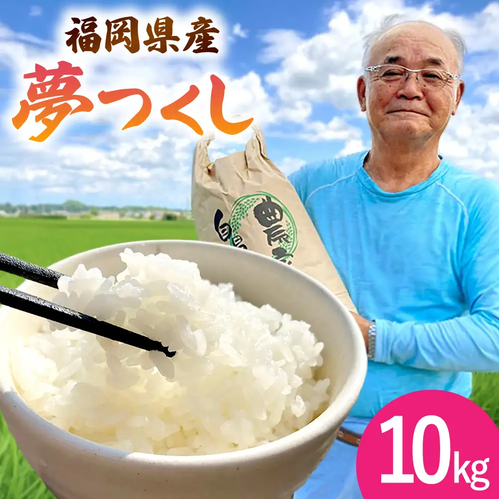  夢つくし 10kg 福岡県産 白米 [ADBB004] 米