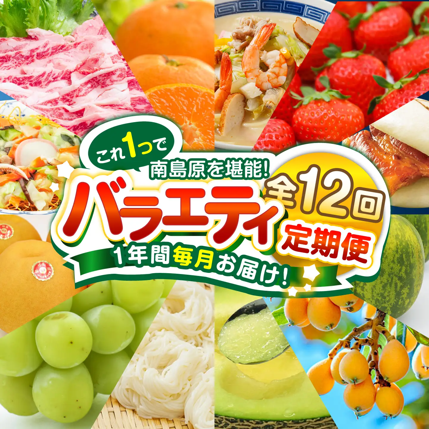 【12回定期便】グルメバラエティ定期便 贅沢宝庫 [SDZ038] バラエティ定期便