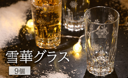 雪華グラス 9個入り_BL26
