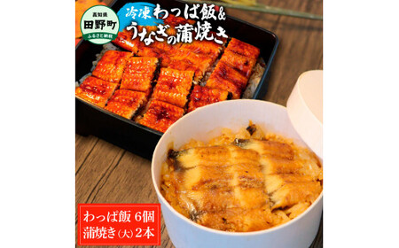わっぱ飯6個+うなぎの蒲焼き(大)2尾