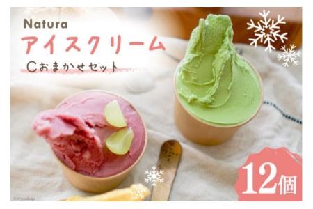 アイス ナチューラのアイスクリーム Cおまかせセット 12個入り