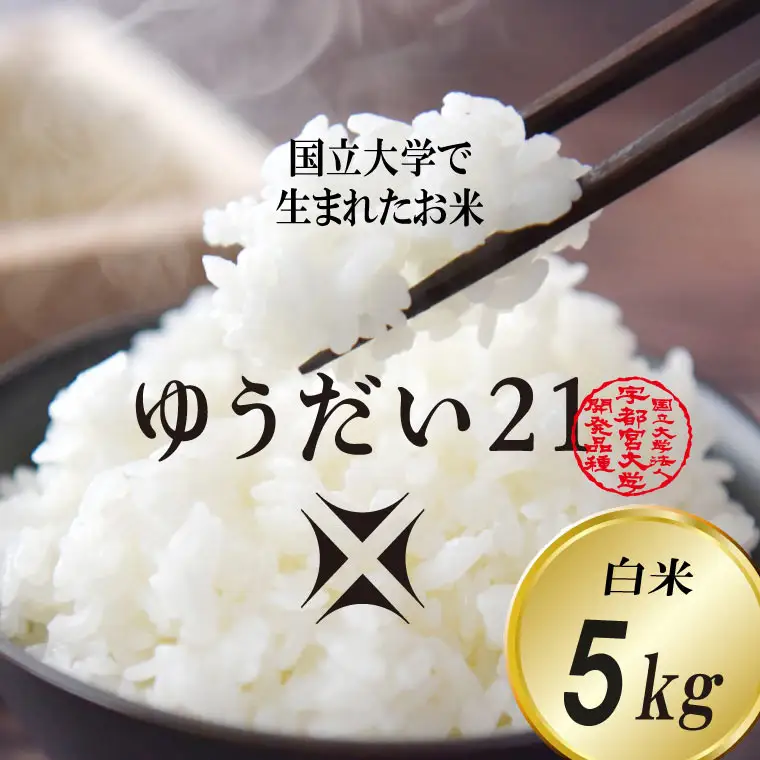 令和8年産 ゆうだい21 白米 5kg DQ006