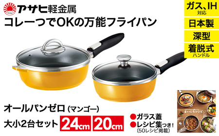 フライパン オールパンゼロ 20+24 マンゴー フライパン