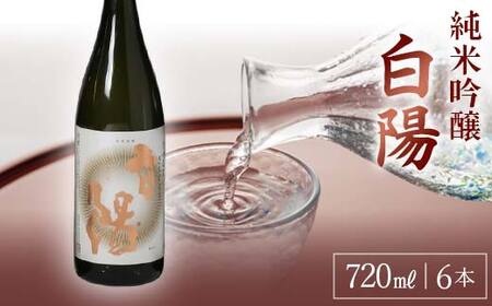 白陽 純米吟醸 720ml 6本入り F23R-840