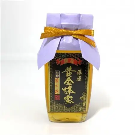藤原 黄金蜂蜜「藤」　550g_調味料 はちみつ  ハチミツ 蜂蜜_【1487806】