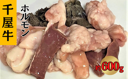 千屋牛 ホルモン 約600g