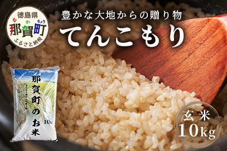 「令和6年産 新米 先行受付」 那賀町相生産 てんこもり 玄米 10kg 1袋 「2024年10月上旬より発送」 【徳島 那賀 国産 徳島県産 特A ブランド米 お米 こめ おこめ 米 ご飯 ごはん 玄米 10キロ 和食 おにぎり お弁当 玄米 おいしい 食べて応援 お取り寄せ 産地直送】YS-41