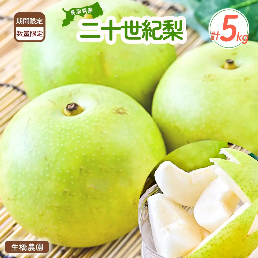 二十世紀梨 5kg（生橋農園） 梨