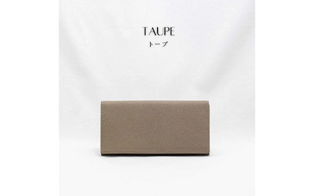 TAUPE(トープ) 見せない美学 16枚収納の薄型本革財布/ 本革かぶせ式長財布 FRUGAL（フルーガル）