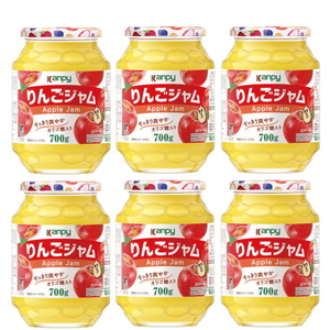 ジャム　カンピー 700ｇ りんごジャム 1ケース(6本入) 詰め合わせジャム