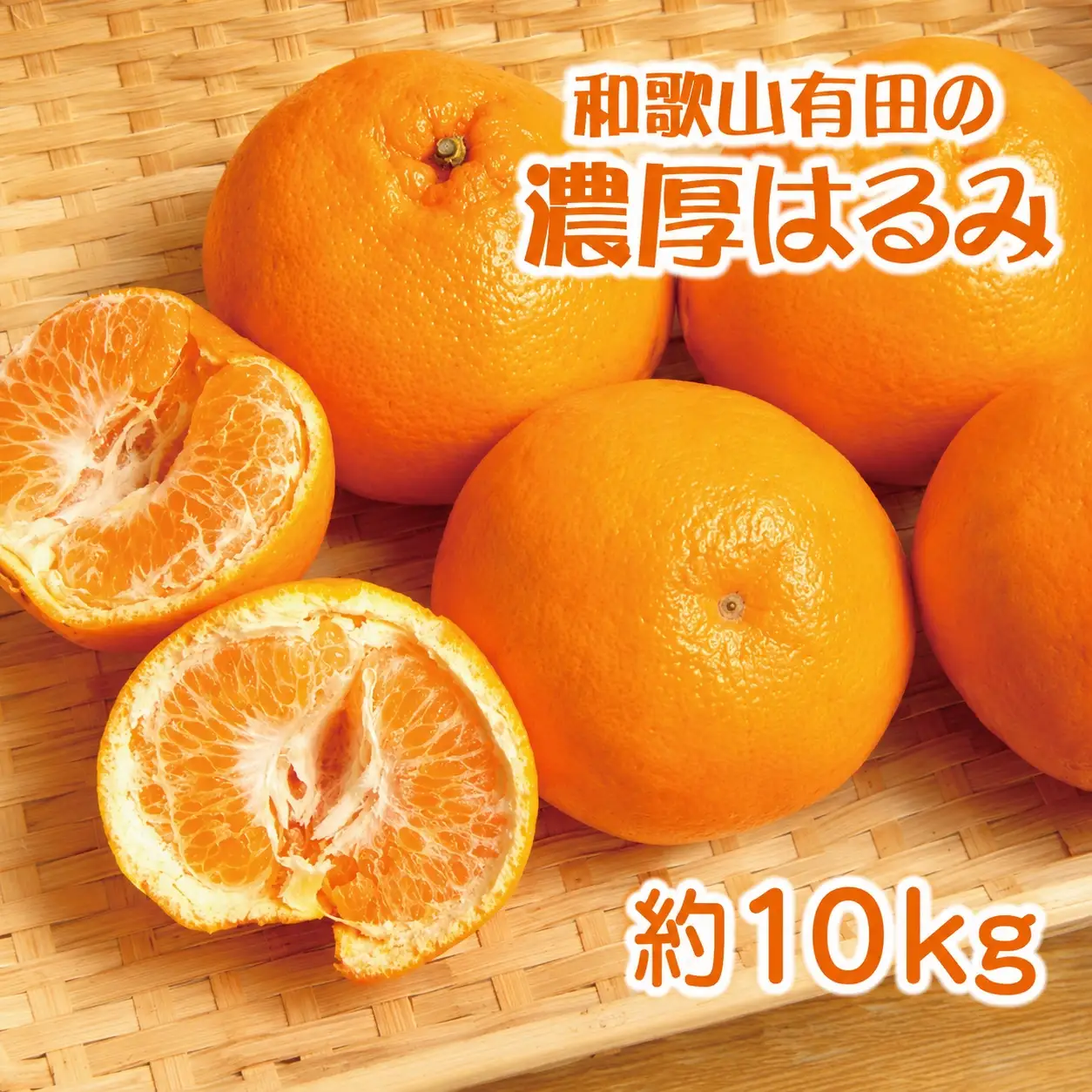 和歌山有田の濃厚はるみ約10kg (S又はMサイズ)※2027年1月下旬～2月中旬順次発送予定/みかん 蜜柑 フルーツ 果物 【ard204】