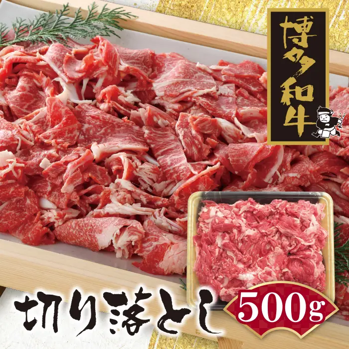 Z09-01 博多和牛 切り落とし500g 牛肉 