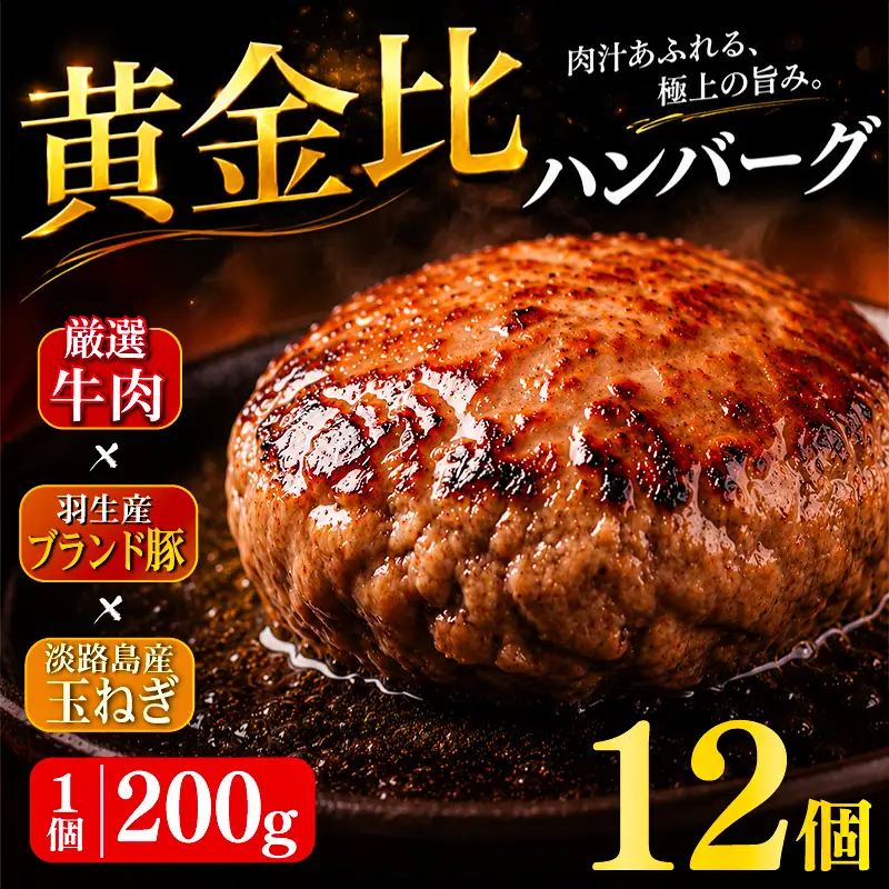 高評価★4.8 御礼！ 保存料不使用 ハンバーグ 個包装 2.4kg ギフト お歳暮 大判ハンバーグ