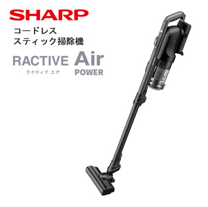 J160 SHARP コードレススティック掃除機 EC-SR11-B（ブラック系）