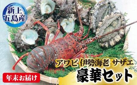 豪華セット アワビ 伊勢海老 サザエ[RBN002]  九州 長崎