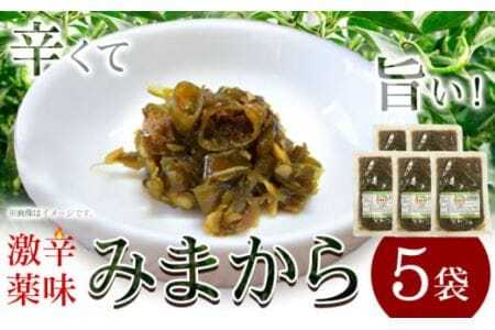 【先行予約】激辛薬味みまから 90g×5袋 