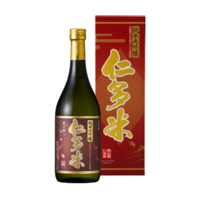 ｢仁多米コシヒカリ｣純米大吟醸720ml【日本酒 720ml 純米大吟醸 純米酒 酒 お酒 地酒 晩酌 アルコール 四合瓶 プレゼント 贈り物 贈答 ギフト】
