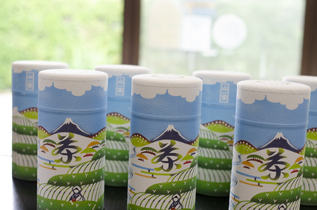 オリジナルCANに深蒸し静岡茶200g入り (a10-450)