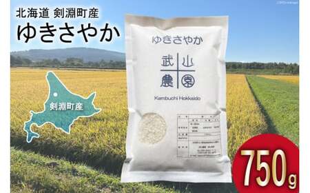 【日本一のお米】 令和6年 米 ゆきさやか 5合(750g)【郵便受けにお届け】